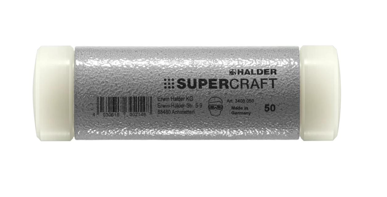Stempel av stål Halder 3408.050; 50 mm