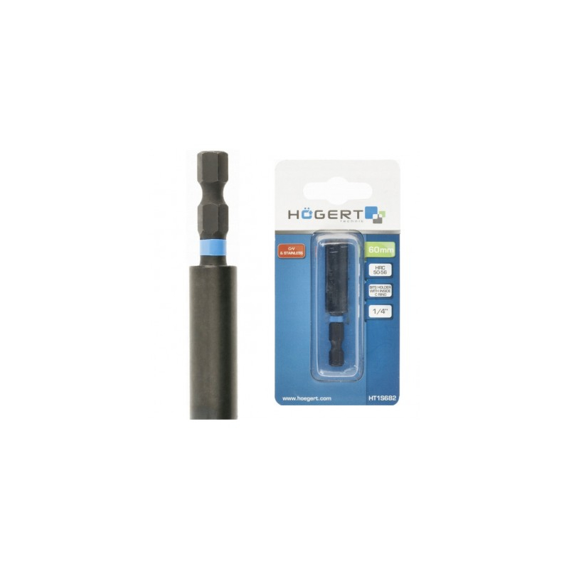 Bitsholder Hogert HT1S682; 1/4''; 60 mm