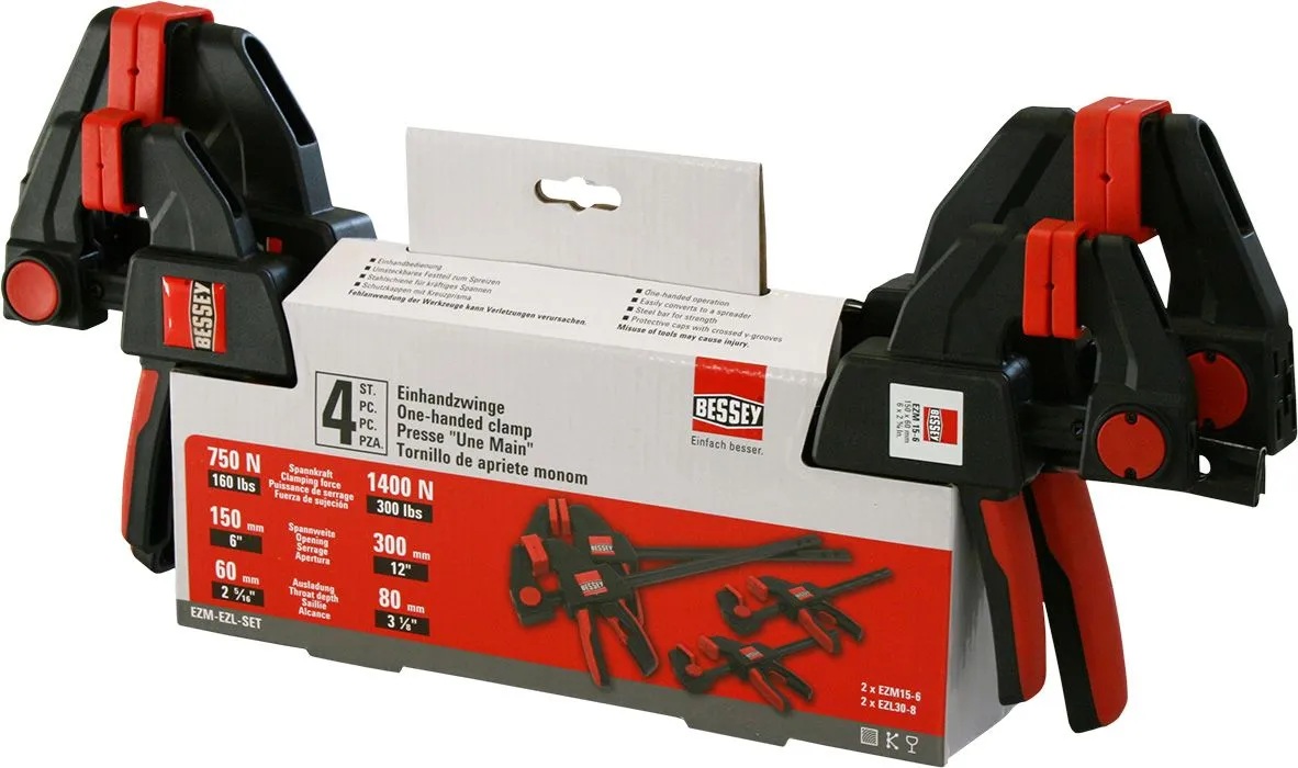 Tvinge Bessey EZM-EZL-SET; 4 stk