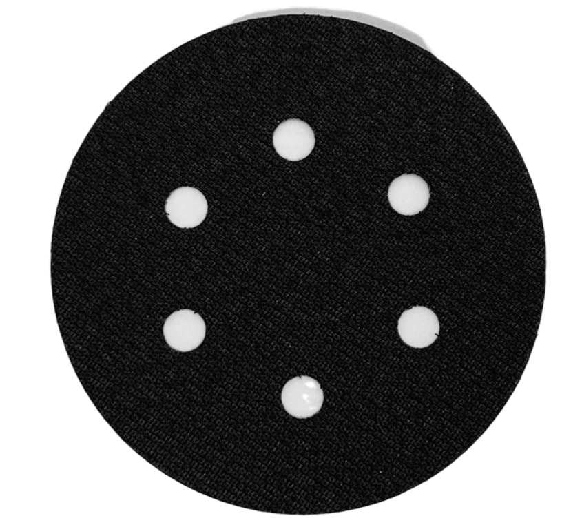 Klistremerke for sliping og polering Padeliai 0003; 150 mm; med 6 hull