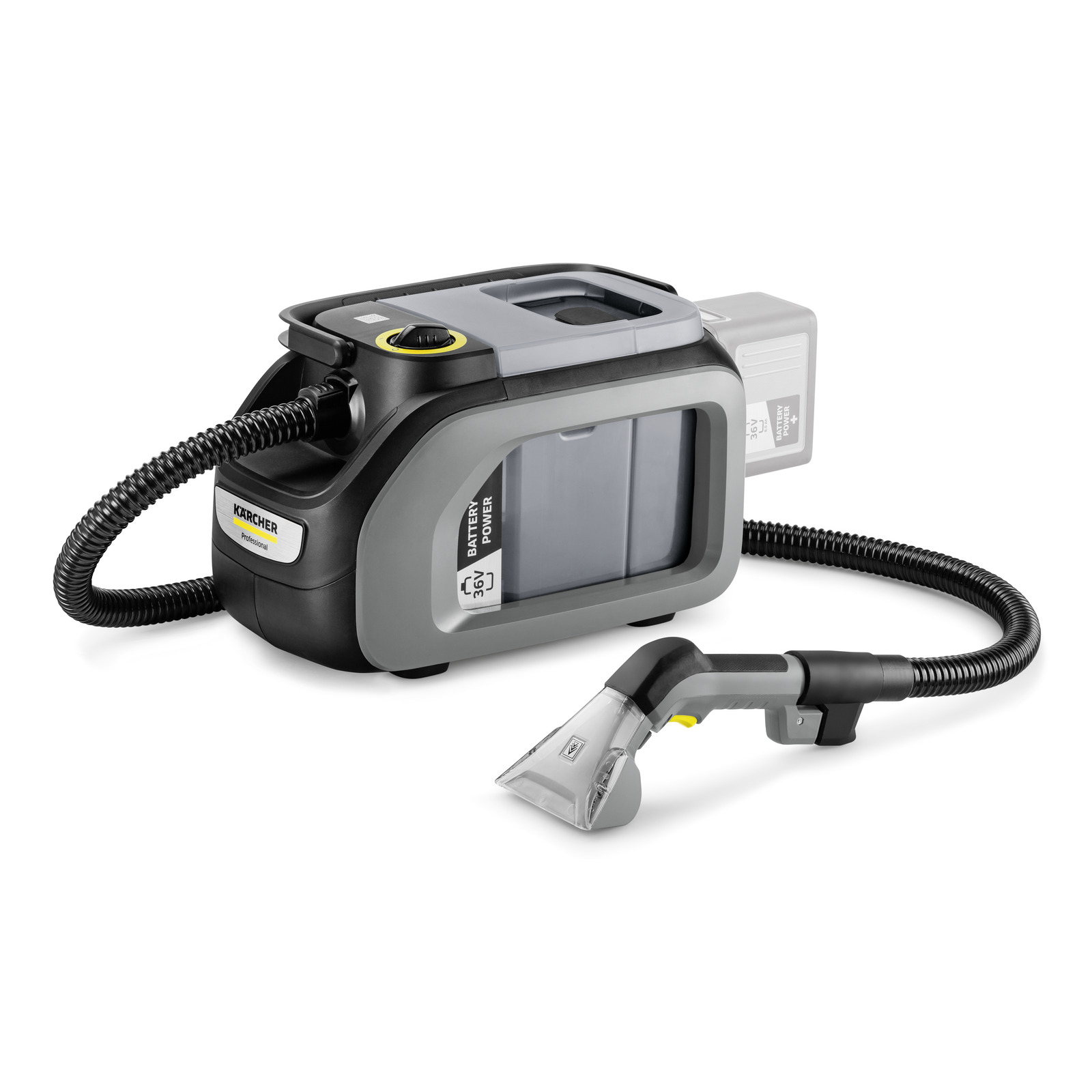 Vannstøvsuger Karcher Puzzi 2/1 Bp; 36 V (uten batteri og lader)