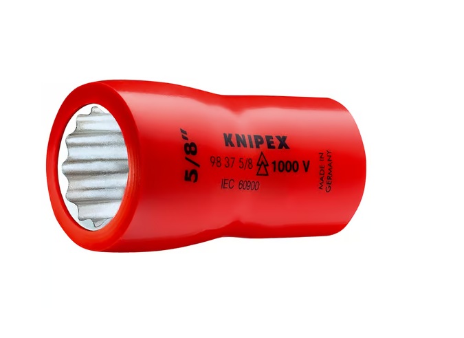 Hylsenøkkel Knipex 98371/2''; 1/2''; 3/8''; 45 mm