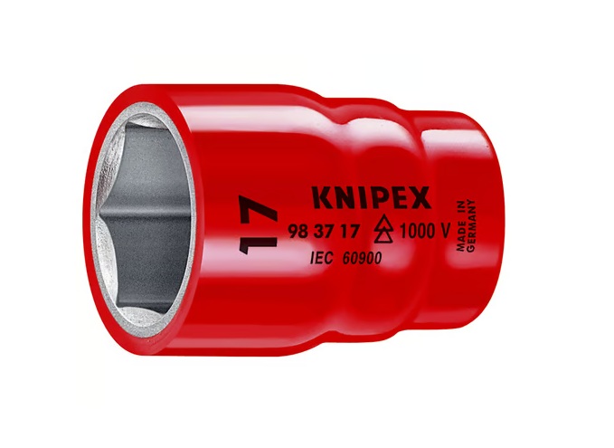 Hylsenøkkel Knipex 983717; 3/8''; 17x46 mm