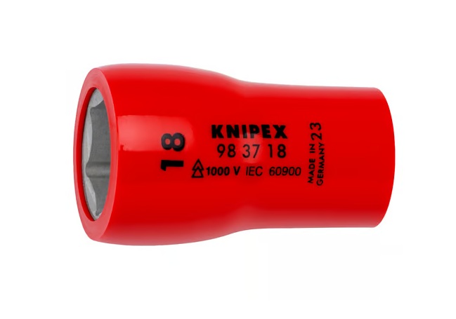 Hylsenøkkel Knipex 983718; 3/8''; 18x49 mm