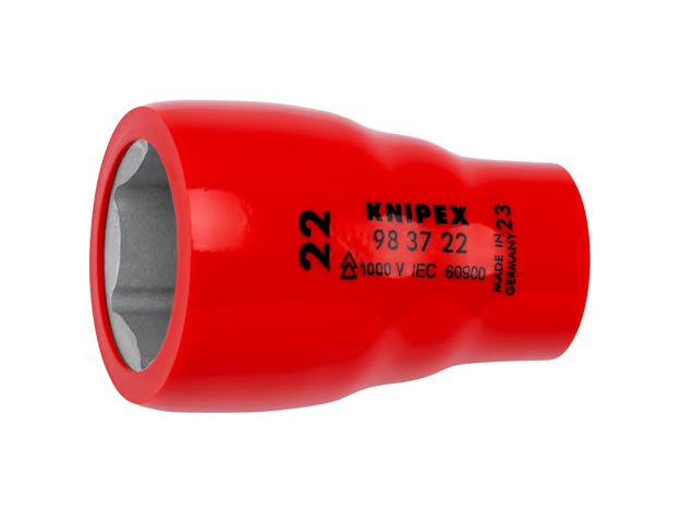 Hylsenøkkel Knipex 983722; 3/8''; 22x49 mm
