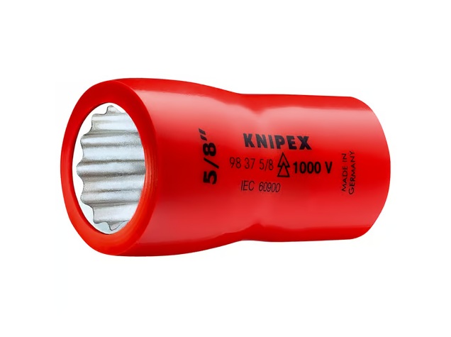 Hylsenøkkel Knipex 98375/8''; 3/8''; 5/8''; 46 mm