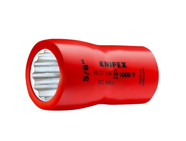 Hylsenøkkel Knipex 98379/16''; 3/8''; 9/16''; 47 mm
