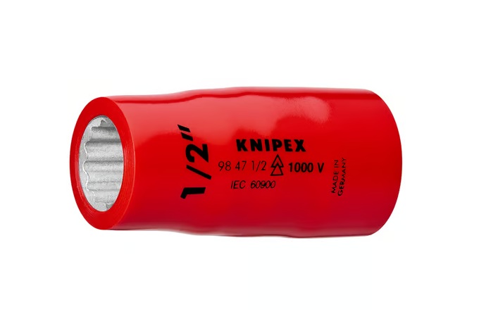 Hylsenøkkel Knipex 984711/16''; 1/2''; 11/16''; 55 mm
