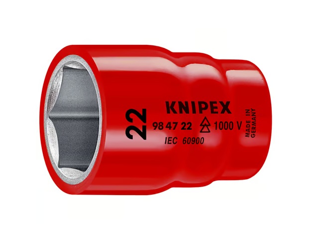 Hylsenøkkel Knipex 984722; 1/2''; 22x58 mm