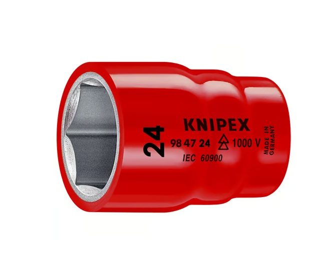 Hylsenøkkel Knipex 984724; 1/2''; 24x61 mm