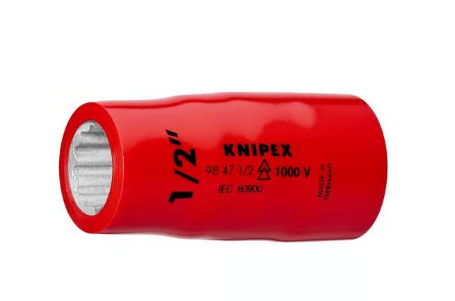 Hylsenøkkel Knipex 98479/16''; 1/2''; 9/16''; 55 mm