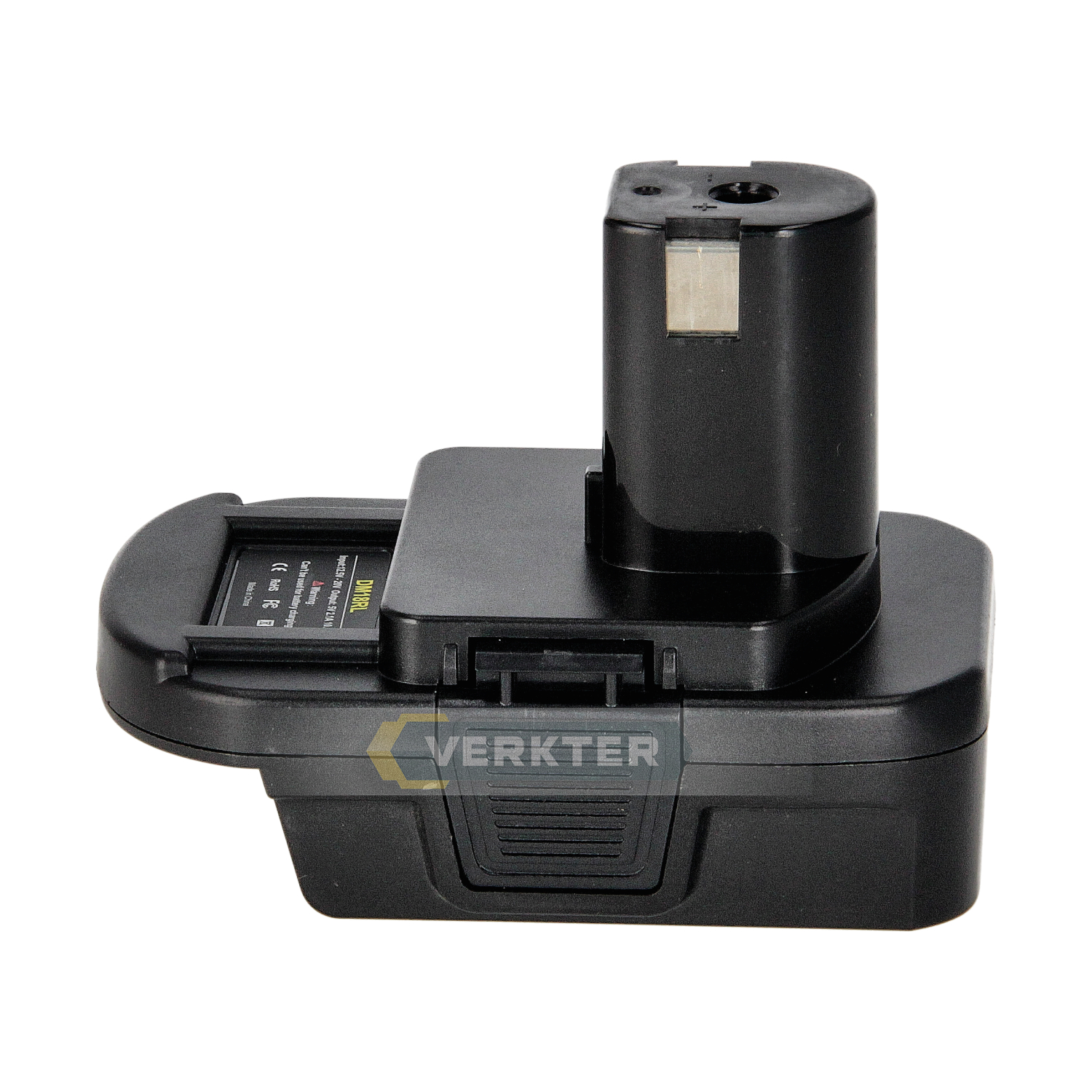 Batteriadapter Ahlio; Dewalt/Milwaukee til Ryobi; kun for 18 V