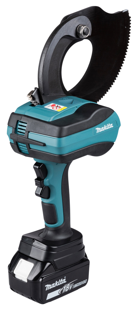 Batteridrevet kabelskjærer Makita DTC102ZK; 18 V (uten batteri og lader)
