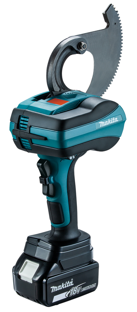 Batteridrevet kabelskjærer Makita DTC100ZK; 18 V (uten batteri og lader)