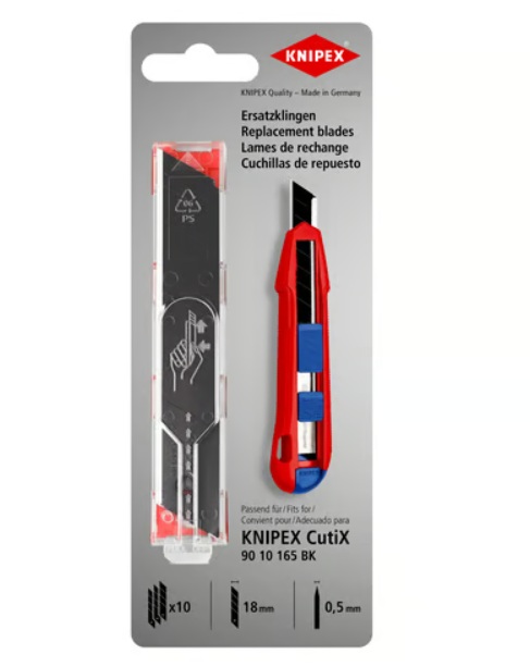 Reserveblad Knipex 9010165E02; 10 stk