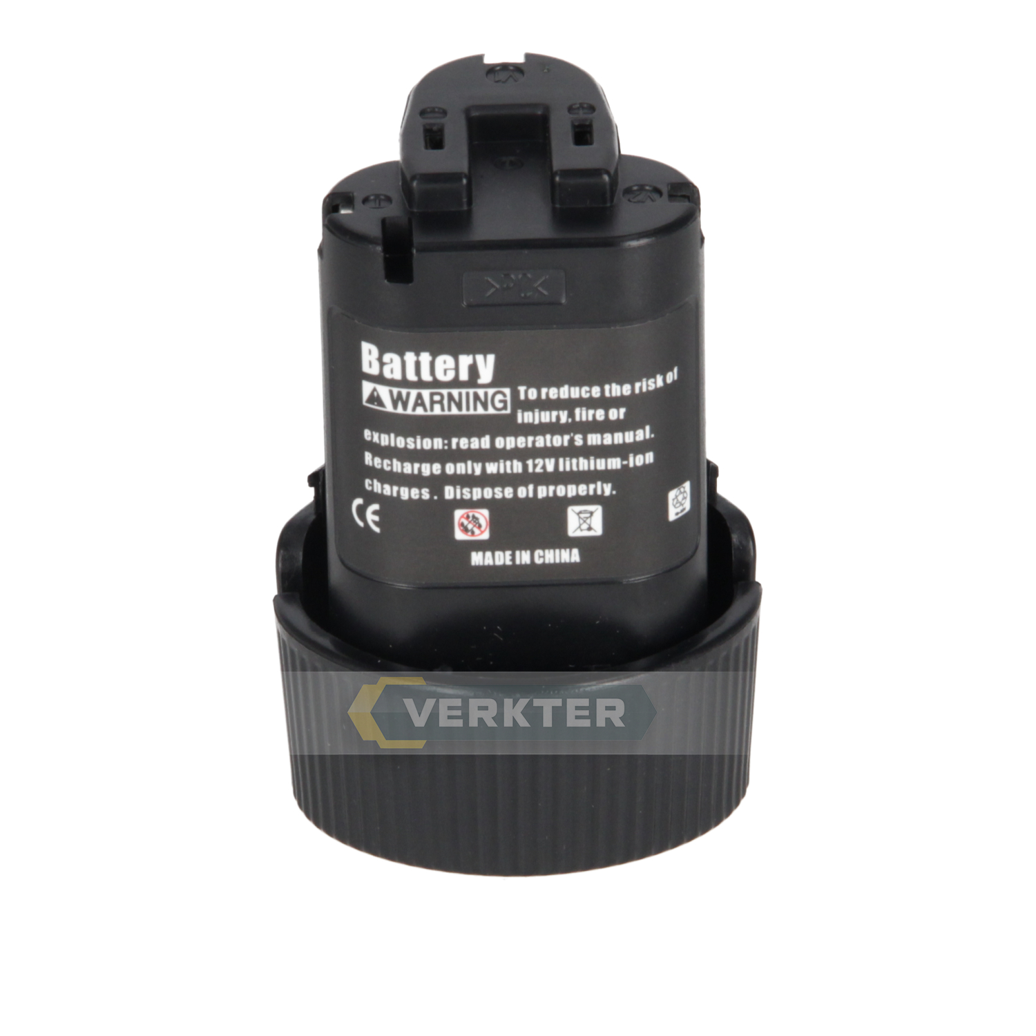 Batteri Ahlio; 12 V; 3,0 Ah; Li-ion; kompatibel med Makita-verktøy av eldre type