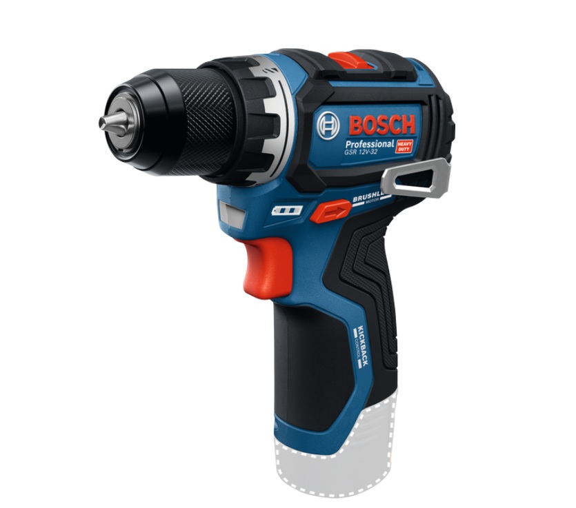 Skrutrekker/bor Bosch GSR 12V-32 Professional; 12 V (uten batteri og lader)