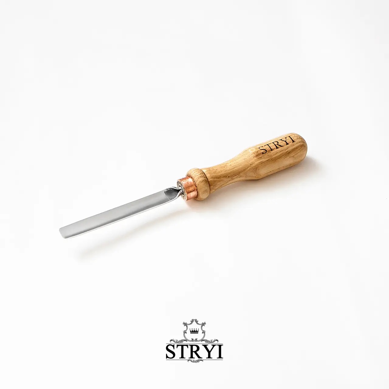 Rett meisel STRYI Profi; 10 mm; for treskjæring