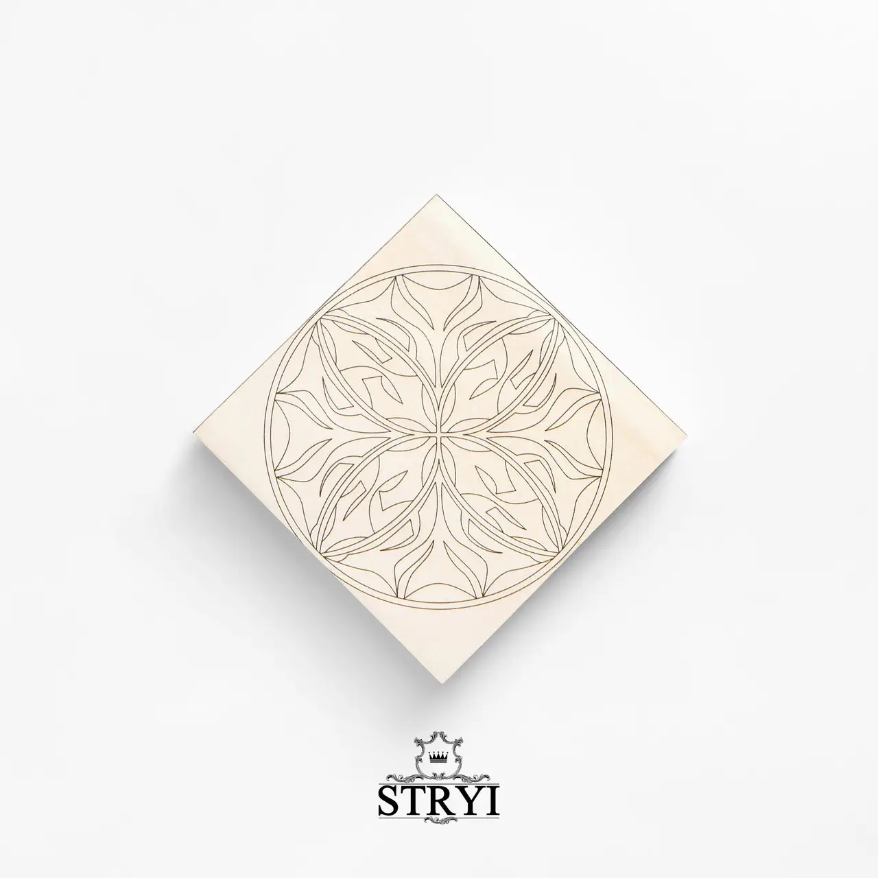 Trebrett - mal STRYI; 100x100x20 mm;