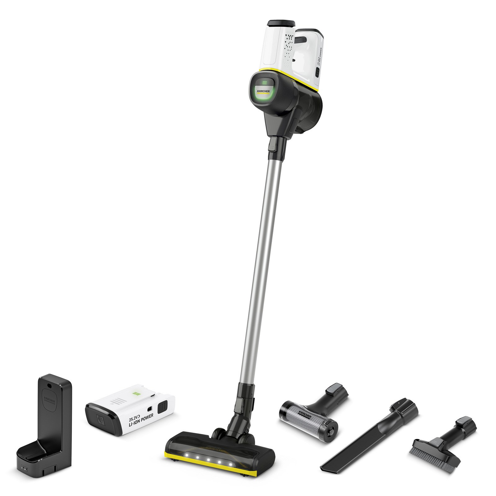 Støvsuger Karcher VC 6 OurFamily Battery Plus; 25,2 V; 2x2,5 Ah batt.