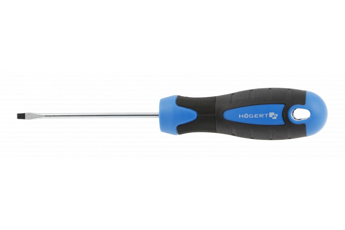 Flat skrutrekker Hogert HT1S002; 3x100 mm