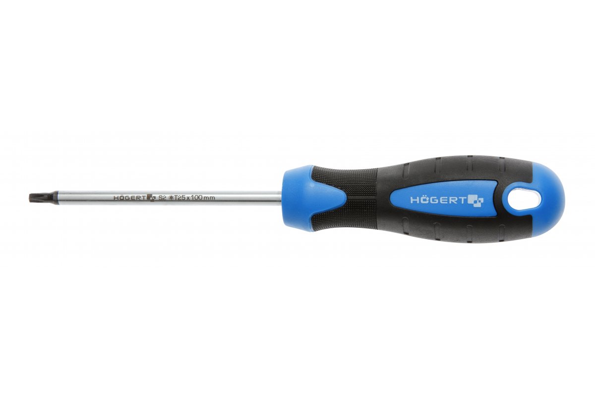 Skrutrekker Hogert HT1S057; T27; 100 mm; stjerneformet spiss