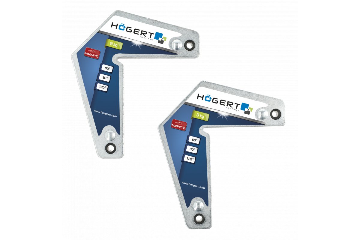 Magnet Hogert HT3B665; 9 kg; 2 stk