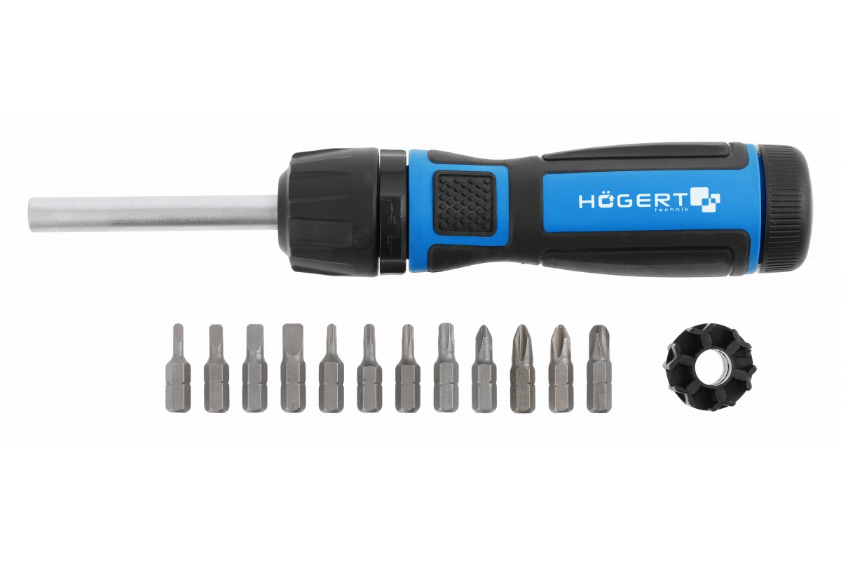 Skrutrekkersett Hogert HT1S215; 13 stk