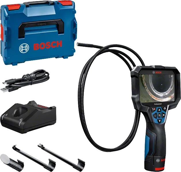 Ledningsløs inspeksjonskamera Bosch GIC 12V-5-27 C; 12 V; 1x2,0 Ah batt.