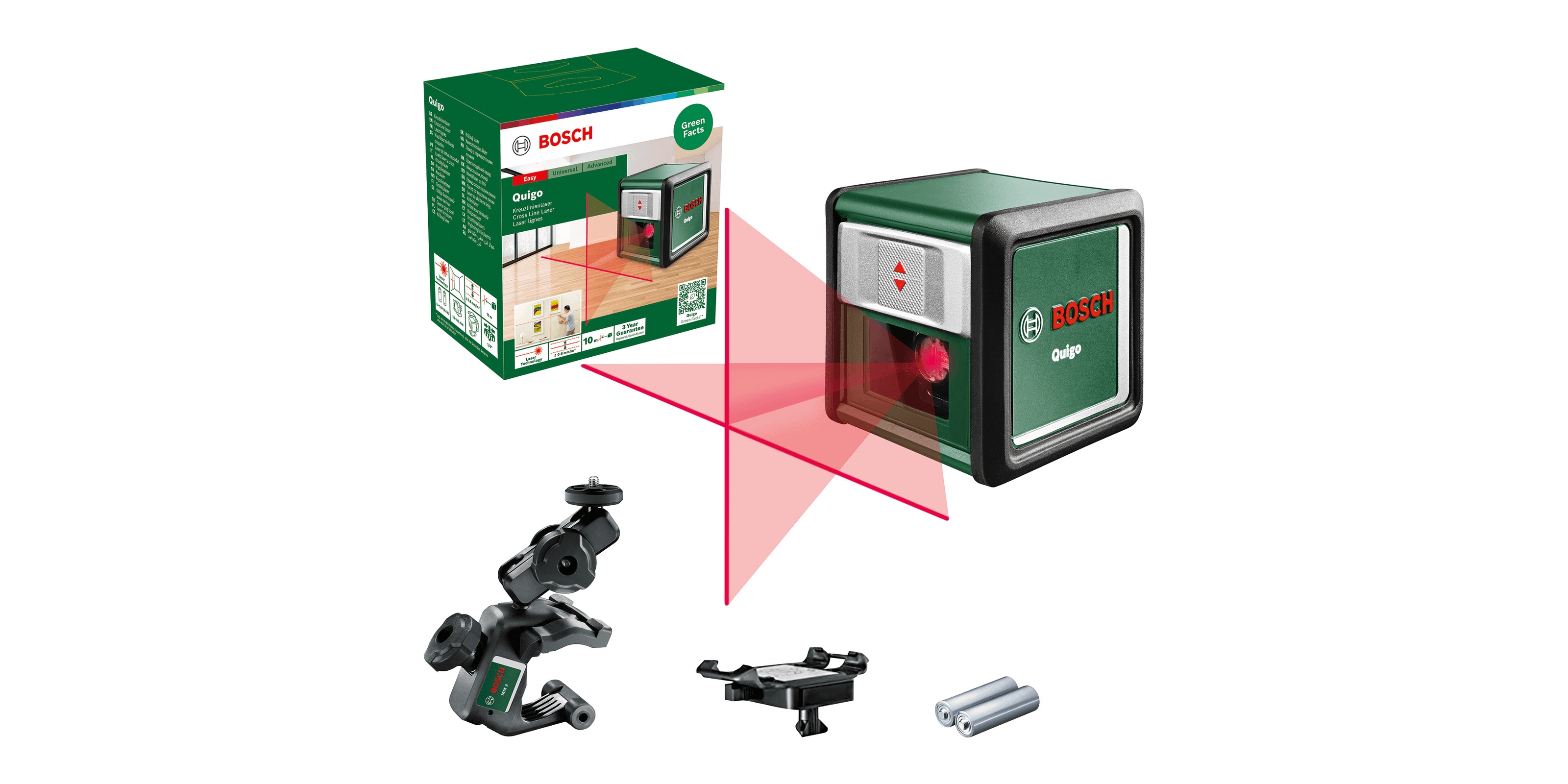 Krysslaser  Bosch Quigo