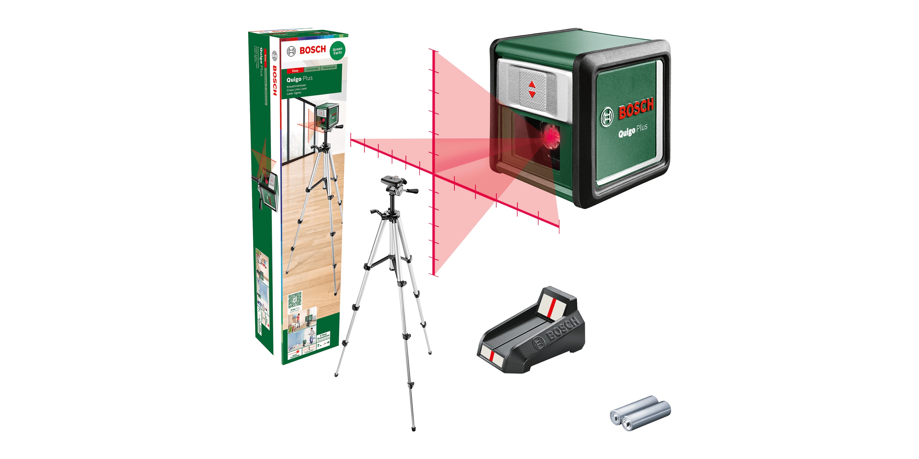 Krysslaser  Bosch Quigo Plus