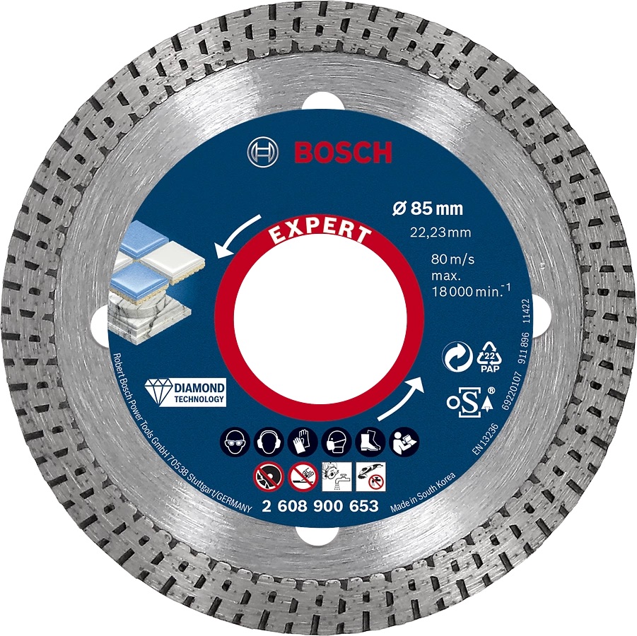 Diamantkappeskive Bosch 2608900653; 85 mm