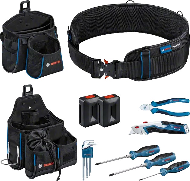 Verktøysett Bosch 1600A02H5C; 19 stk