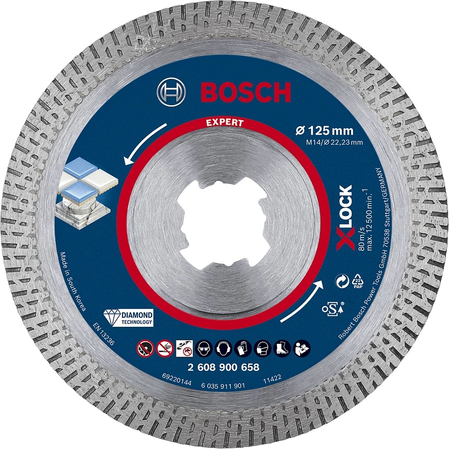 Diamantkappeskive Bosch 2608900658; 125 mm