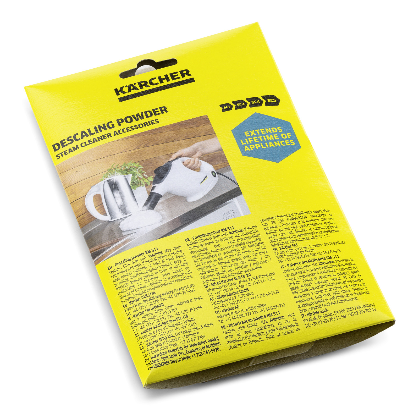 Avkalkingsmiddel Karcher RM 511; 6 stk
