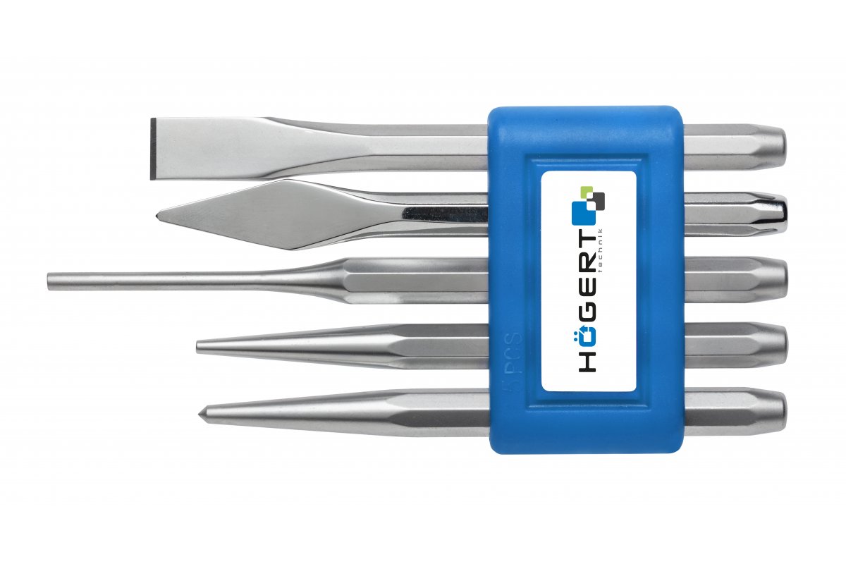 Meiselsett Hogert HT3B713, 5 stk