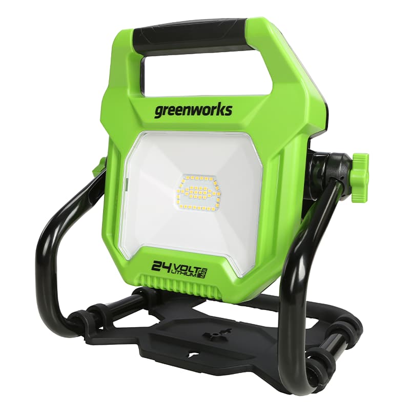 Lykt Greenworks G24WL; 24 V (uten batteri og lader)