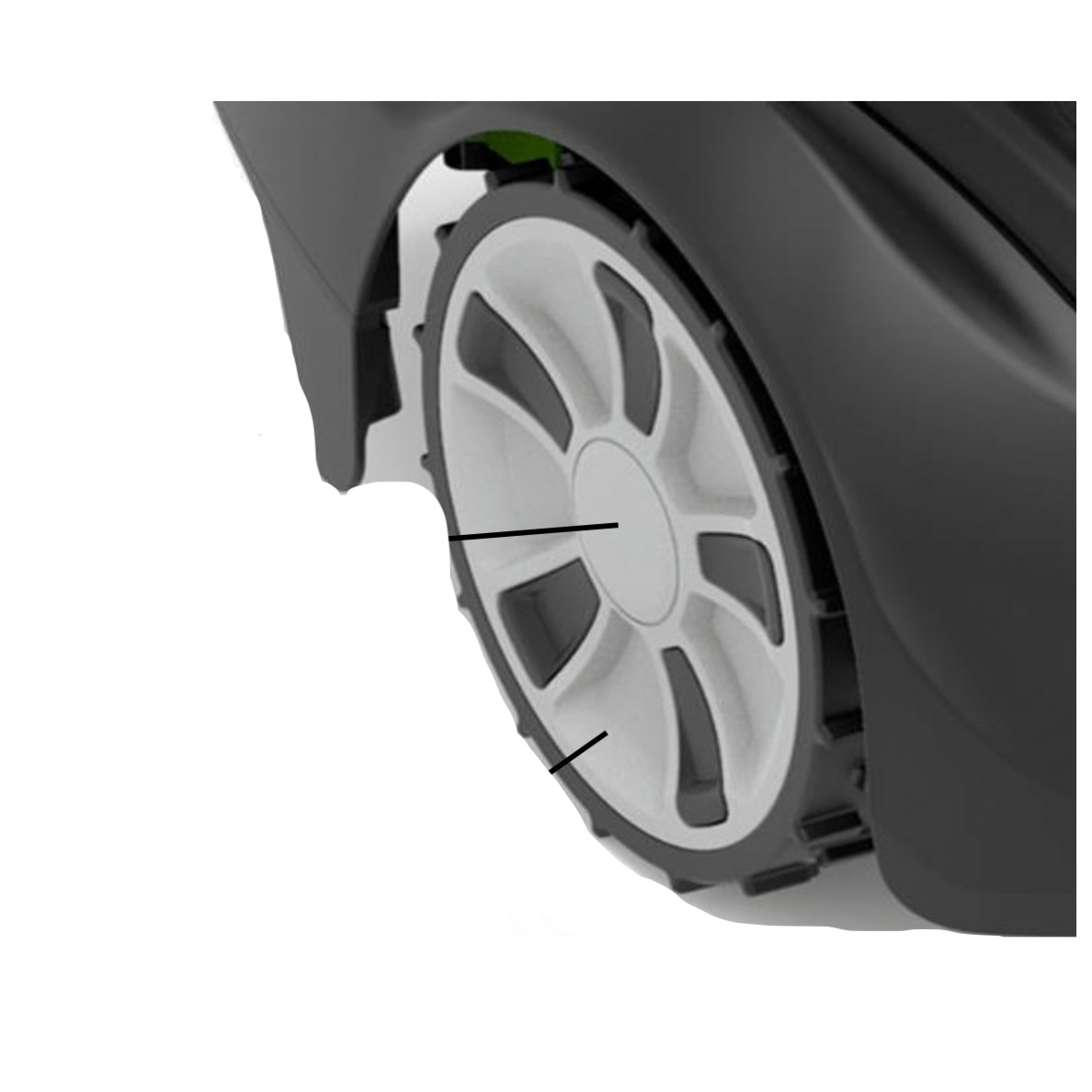 Hjulsett Greenworks ARLM-TWKIT-GW; 2 stk
