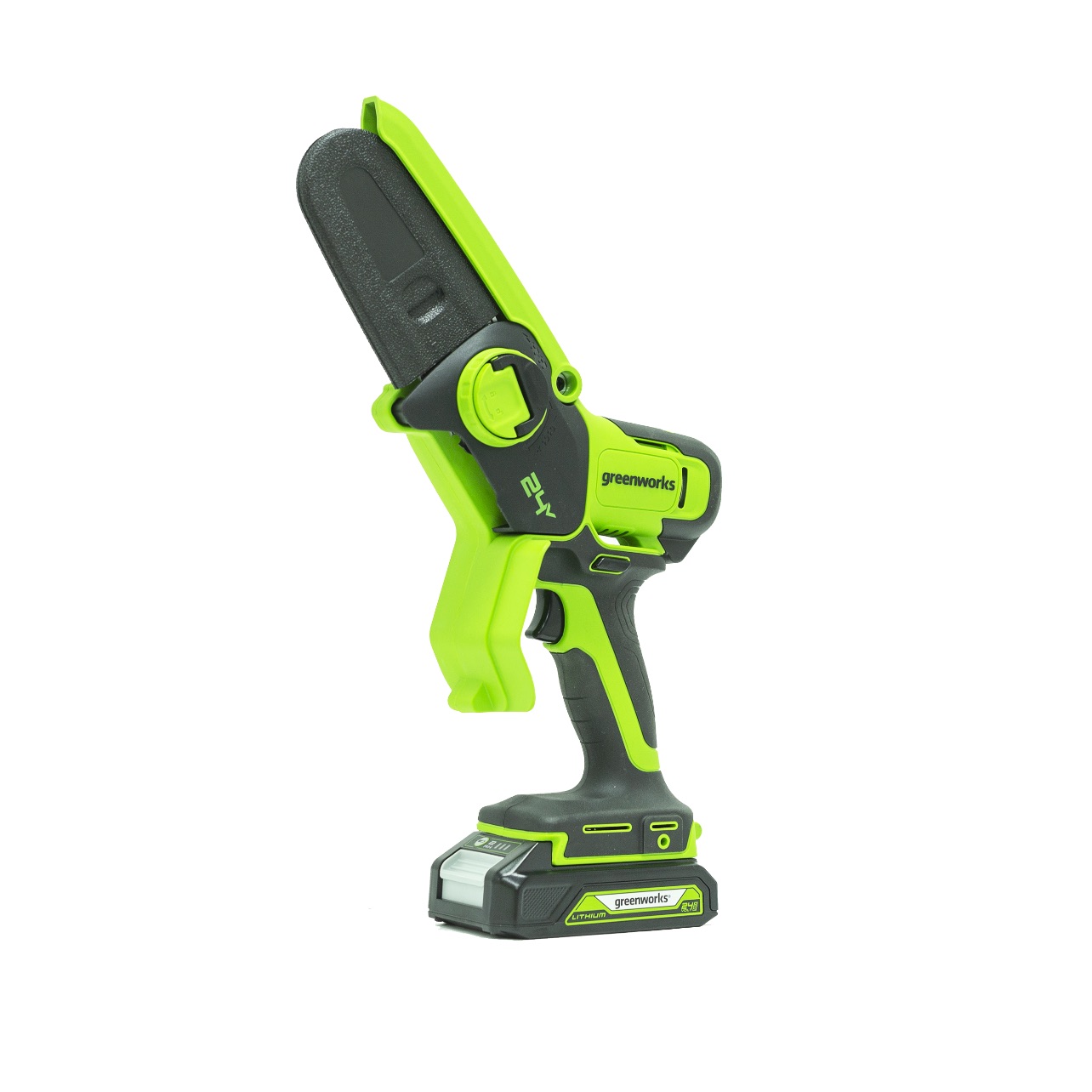 Motorsag Greenworks G24MCS10; 24 V (uten batteri og lader)