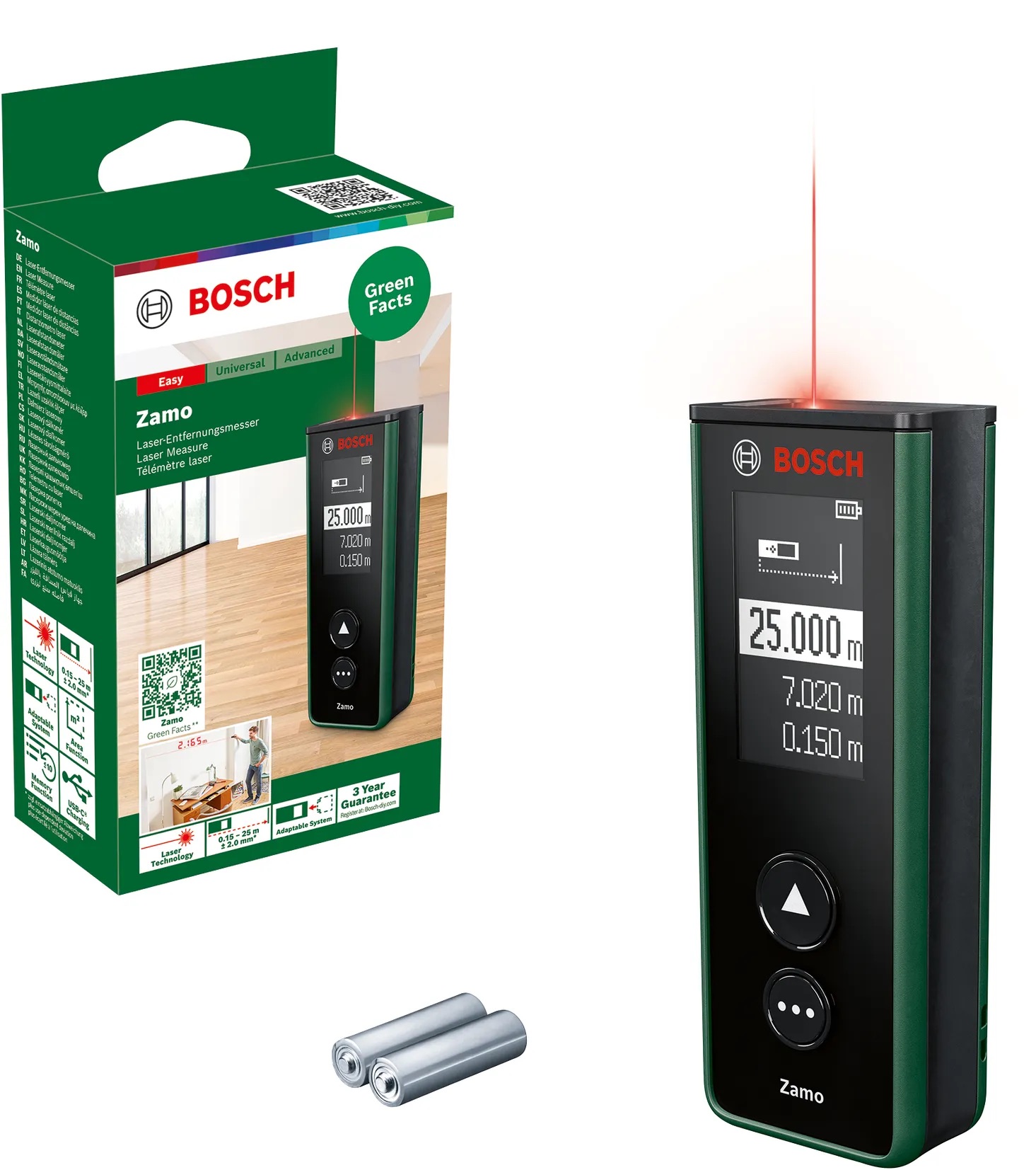 Laseravstandsmåler Bosch Zamo IV