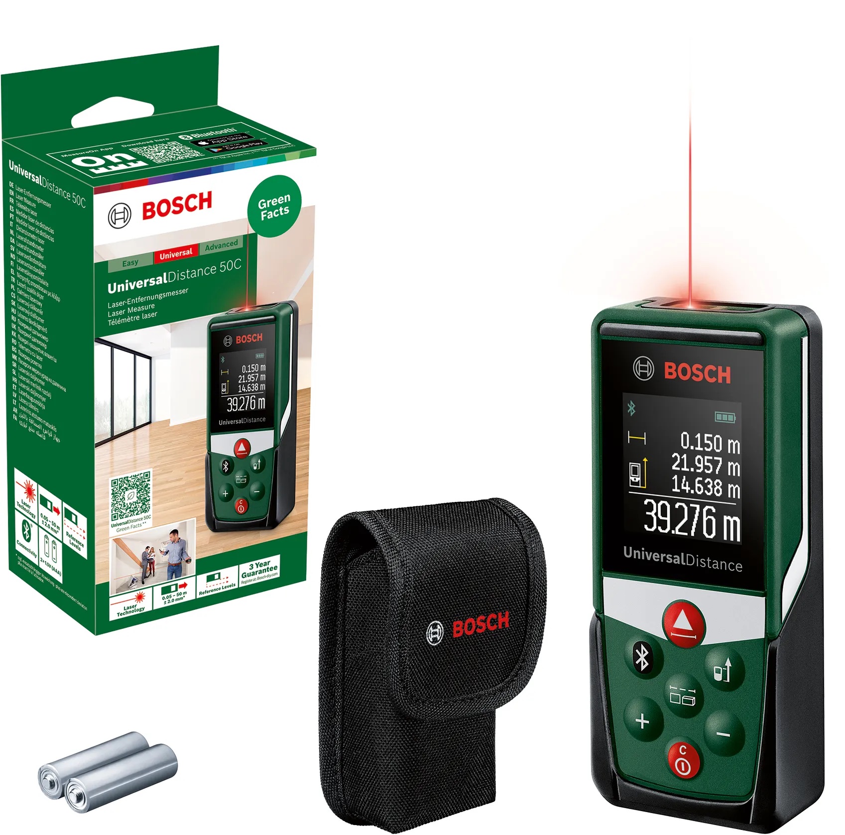 Laseravstandsmåler Bosch Universal Distance 50C