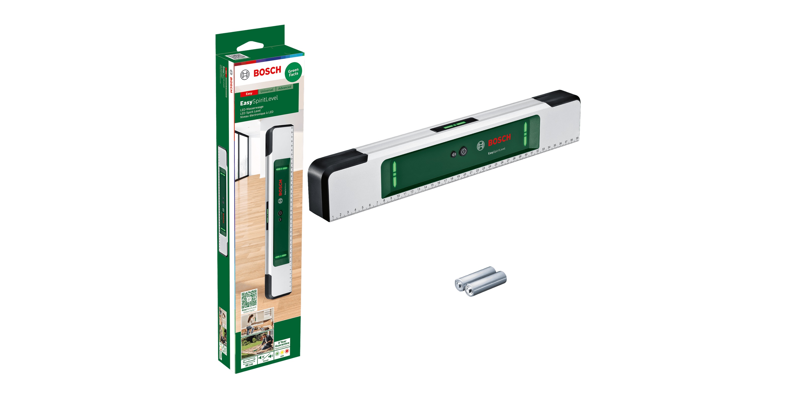 Digital hellingsmåler Bosch EasySpiritLevel; 40 cm