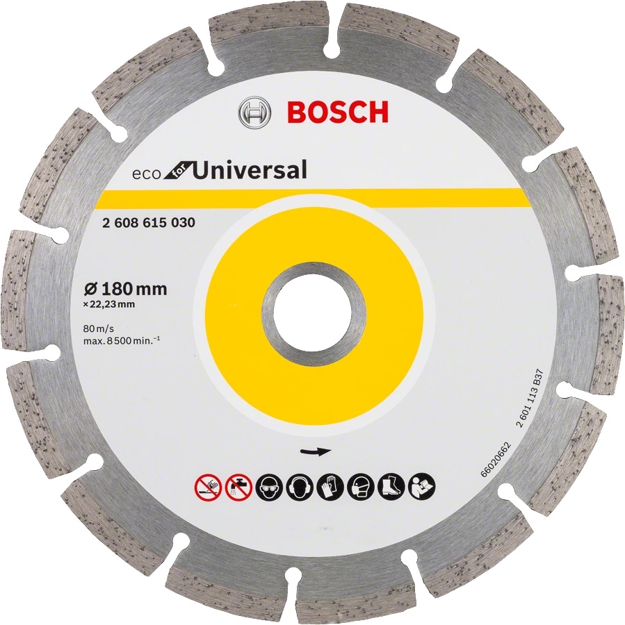 Diamantkappeskive Bosch 2608615030; 180 mm