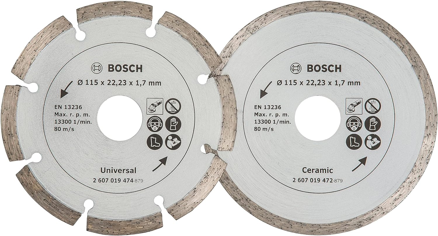 Diamantkappeskive Bosch 2607019478; 115 mm; 2 stk