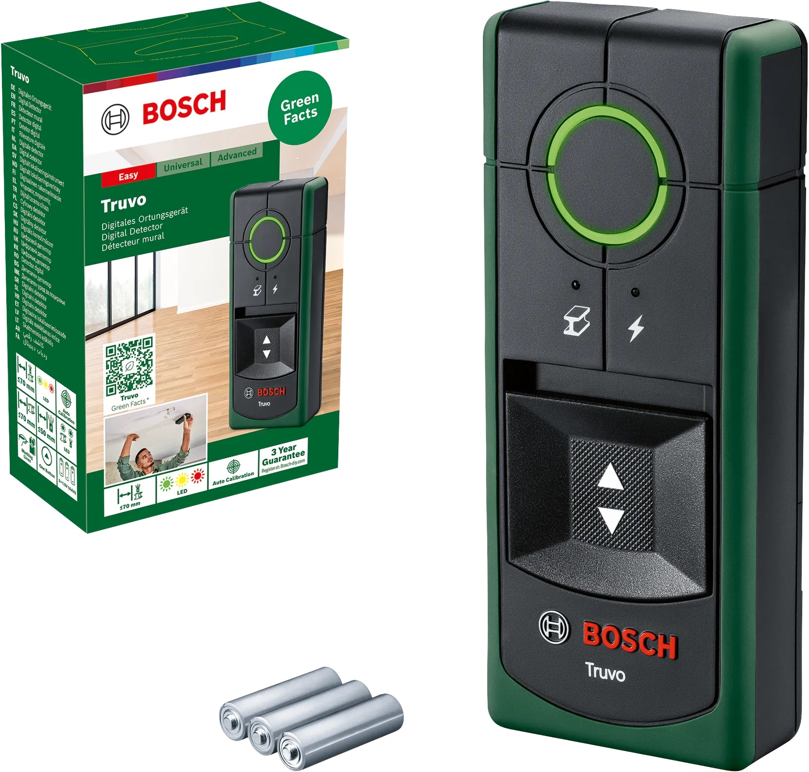 Kabel- og metalldetektor Bosch Truvo
