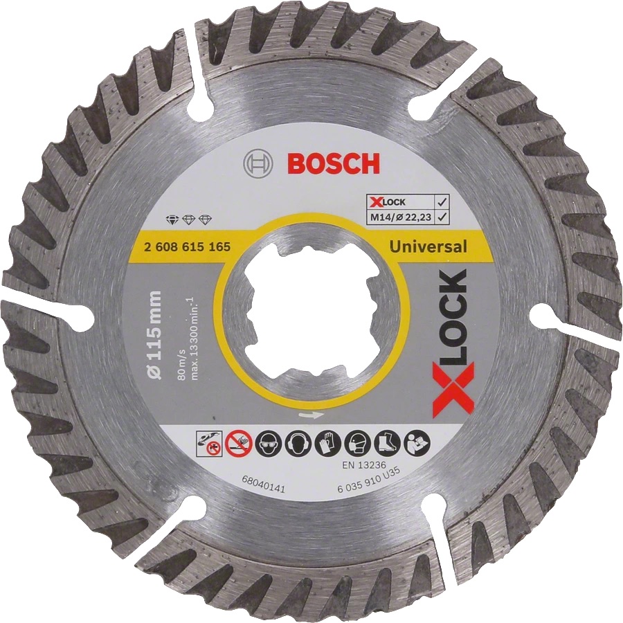 Diamantkappeskive Bosch 2608615246; 115 mm; 2 stk