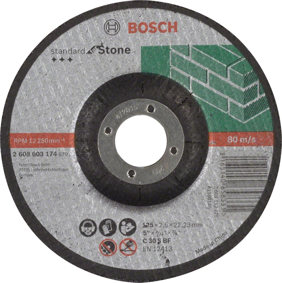 Abrasiv kappeskive Bosch C 30 S BF; 125x2,5 mm