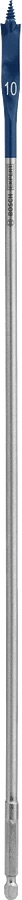Flatbor for tre Bosch 2608900339; 10x400 mm