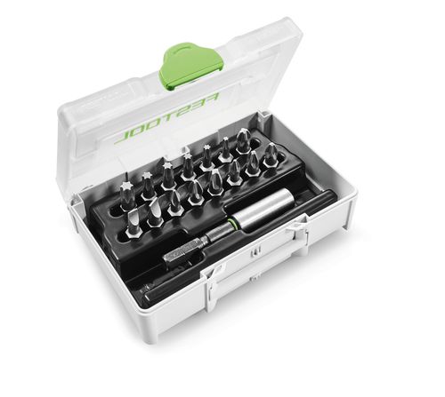 Skrutrekkersett Festool SYS3 XXS CE-MX BH 60; 15 stk