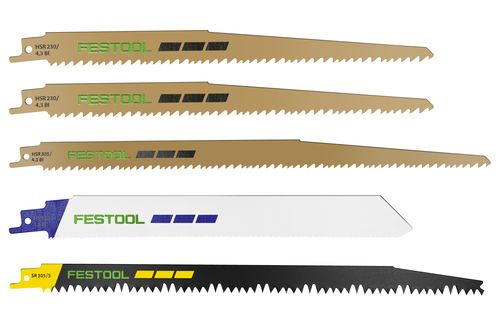 Tigersagbladsett Festool RS-Sort; 5 stk